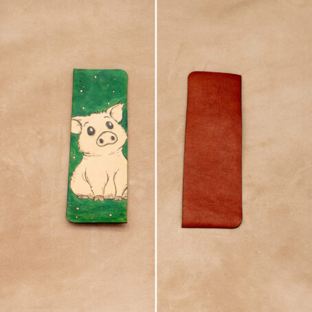 ANIMALIA Marque-page en cuir – Image 4