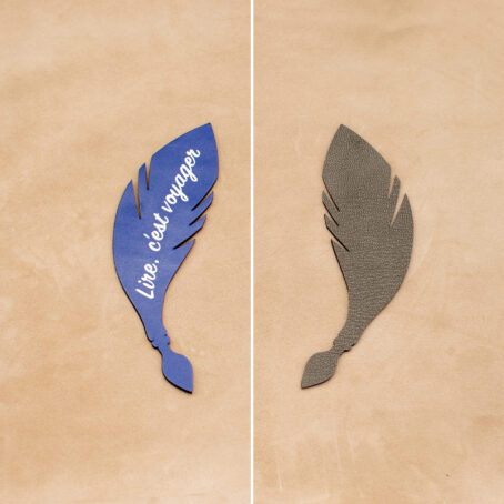 PLUMA Marque-page en cuir – Image 3
