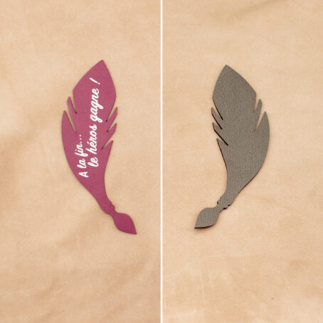 PLUMA Marque-page en cuir – Image 5